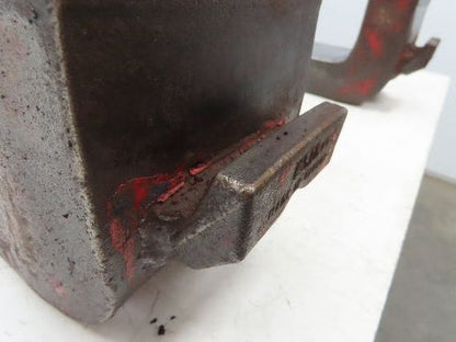 Kenhar K-S82 4x42" Class 2 Steel Forklift Forks Tines 16" Carriage 1-Pair