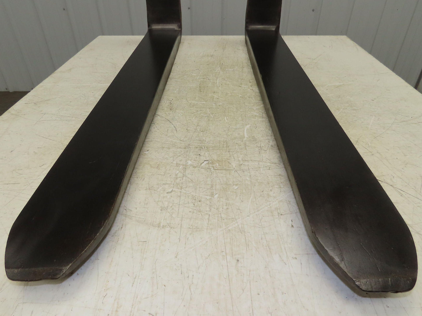 Kenhar K-S82 4x42" Class 2 Steel Forklift Forks Tines 16" Carriage 1-Pair