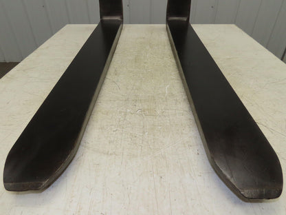 Kenhar K-S82 4x42" Class 2 Steel Forklift Forks Tines 16" Carriage 1-Pair