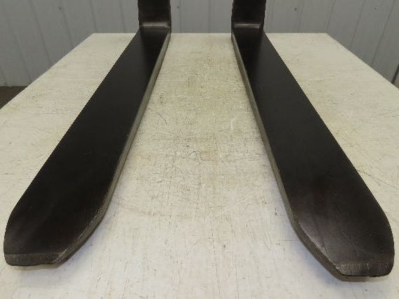Kenhar K-S82 4x42" Class 2 Steel Forklift Forks Tines 16" Carriage 1-Pair