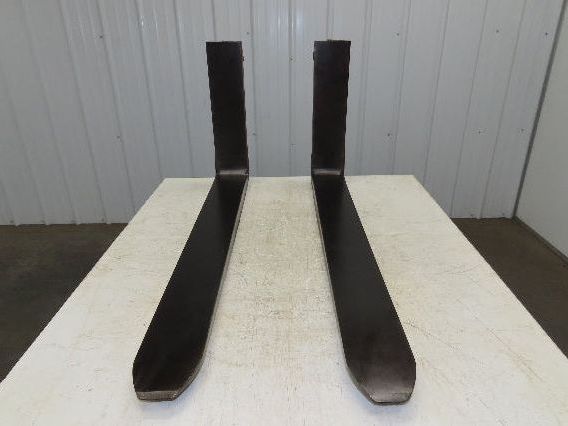 Kenhar K-S82 4x42" Class 2 Steel Forklift Forks Tines 16" Carriage 1-Pair