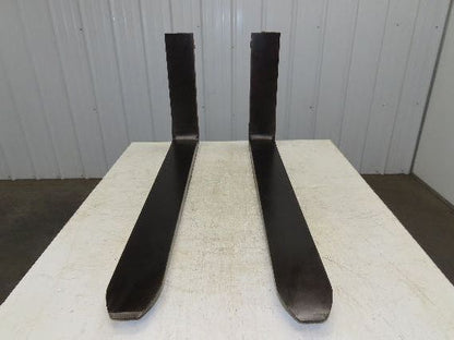 Kenhar K-S82 4x42" Class 2 Steel Forklift Forks Tines 16" Carriage 1-Pair