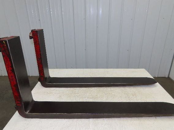 Kenhar K-S82 4x42" Class 2 Steel Forklift Forks Tines 16" Carriage 1-Pair