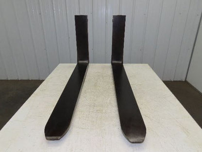 Kenhar K-S82 4x42" Class 2 Steel Forklift Forks Tines 16" Carriage 1-Pair