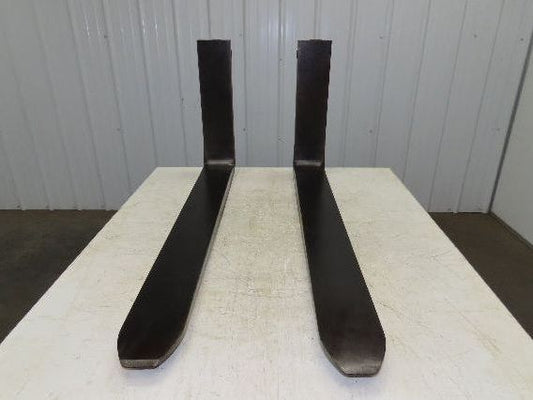 Kenhar K-S82 4x42" Class 2 Steel Forklift Forks Tines 16" Carriage 1-Pair
