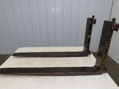 4x41" Class 2 Steel Forklift Forks Tines 16" Carriage 1-Pair