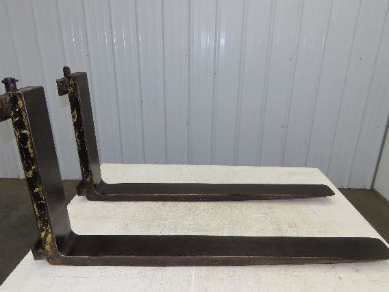 4x41" Class 2 Steel Forklift Forks Tines 16" Carriage 1-Pair