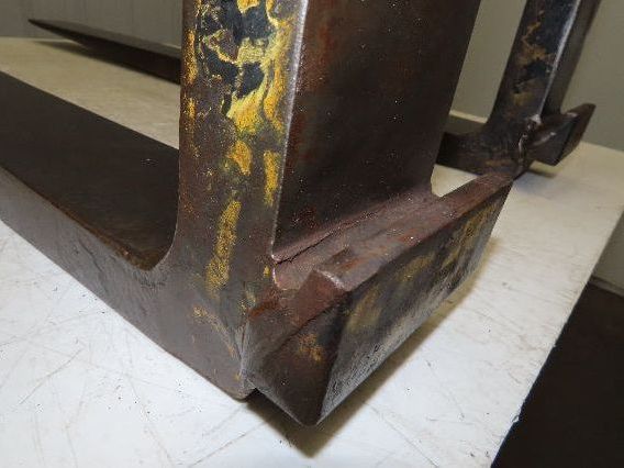 4x41" Class 2 Steel Forklift Forks Tines 16" Carriage 1-Pair