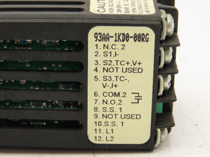 Watlow 93AA-1KD0-00RG Temperature Control Module PLC Display