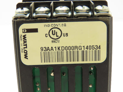 Watlow 93AA-1KD0-00RG Temperature Control Module PLC Display