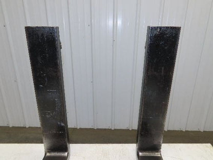 4x42" Class 2 Steel Forklift Forks Tines 16" Carriage 1-Pair