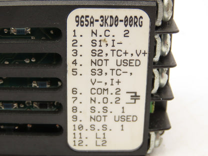Watlow 965A-3KD0-00RG Temperature Control Module PLC Display