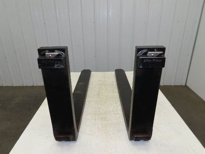 Bolzoni 5x42" Class 2 Steel Forklift Forks Tines 16" Carriage 1-Pair