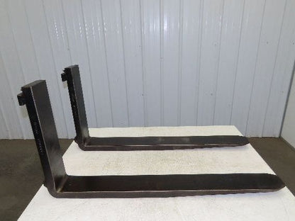 Bolzoni 5x42" Class 2 Steel Forklift Forks Tines 16" Carriage 1-Pair