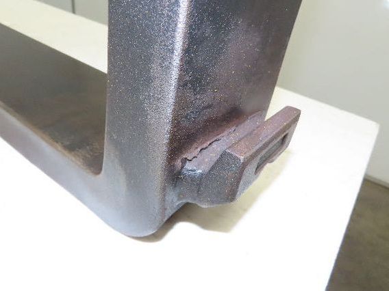 Bolzoni 5x42" Class 2 Steel Forklift Forks Tines 16" Carriage 1-Pair