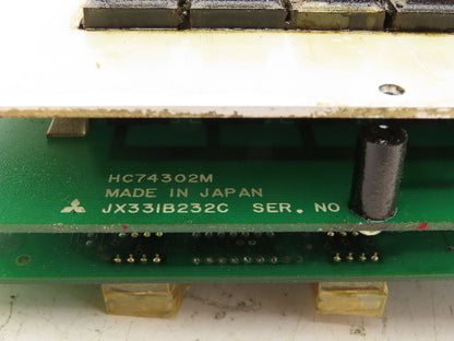 Mitsubishi JX331B231C Okuma Keyboard Controller JX331B232C, HC74202M, HC74302M