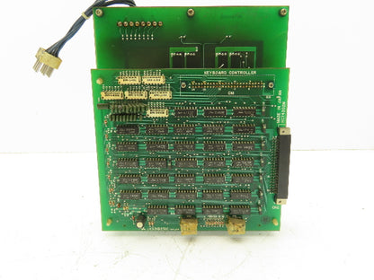 Mitsubishi JX331B231C Okuma Keyboard Controller JX331B232C, HC74202M, HC74302M