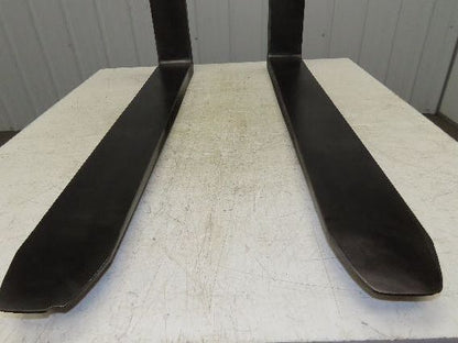 A201-2 5x42" Class 2 Steel Forklift Forks Tines 16" Carriage 1-Pair