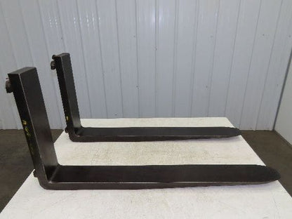 A201-2 5x42" Class 2 Steel Forklift Forks Tines 16" Carriage 1-Pair