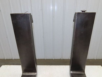 Cascade 5x42" Class 2 Steel Forklift Forks Tines 16" Carriage 1-Pair