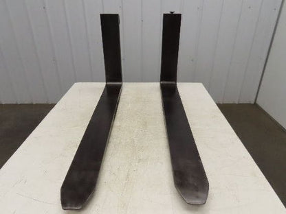 Cascade 5x42" Class 2 Steel Forklift Forks Tines 16" Carriage 1-Pair
