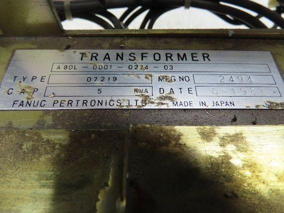 Fanuc A80L-0001-0274-03 Okuma CNC Servo Transformer 5KVA 200/220V - 185/18V