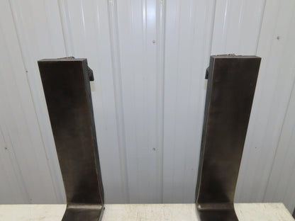 Kenhar 5x48" Class 2 Steel Forklift Forks Tines 16" Carriage 1-Pair