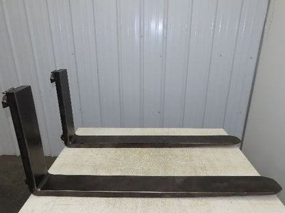Kenhar 5x48" Class 2 Steel Forklift Forks Tines 16" Carriage 1-Pair