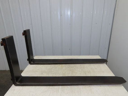 5x48" Class 2 Steel Forklift Forks Tines 16" Carriage 1-Pair