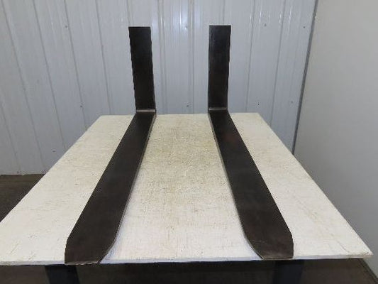 5x48" Class 2 Steel Forklift Forks Tines 16" Carriage 1-Pair