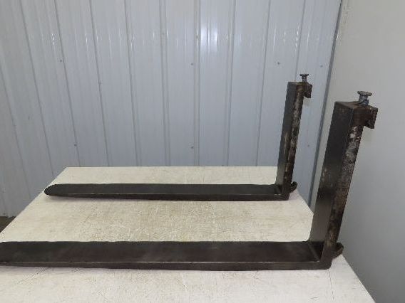 4x42" Class 2 Steel Forklift Forks Tines 16" Carriage 1-Pair