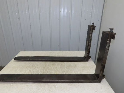 4x42" Class 2 Steel Forklift Forks Tines 16" Carriage 1-Pair