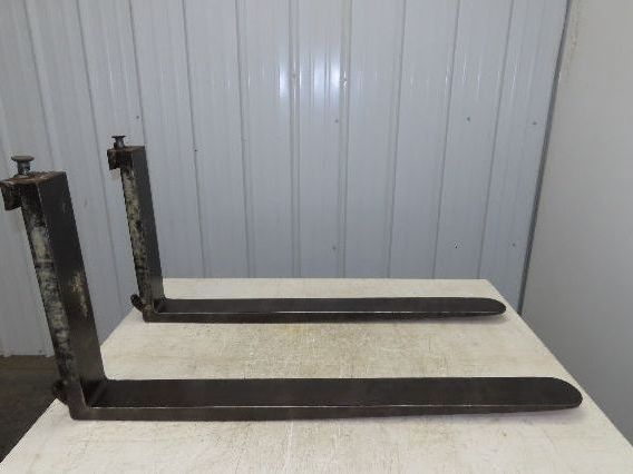 4x42" Class 2 Steel Forklift Forks Tines 16" Carriage 1-Pair