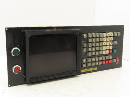 Fanuc A02B-0060-C032 MDI/CRT Operator Interface Keyboard Control Panel 9" Screen