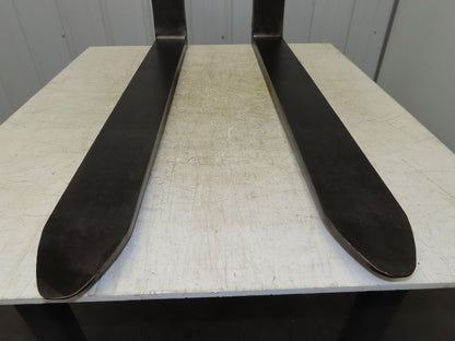 5x48" Class 2 Steel Forklift Forks Tines 16" Carriage 1-Pair