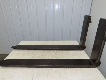 5x48" Class 2 Steel Forklift Forks Tines 16" Carriage 1-Pair