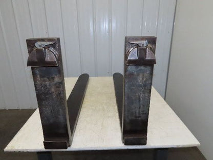 5x48" Class 2 Steel Forklift Forks Tines 16" Carriage 1-Pair