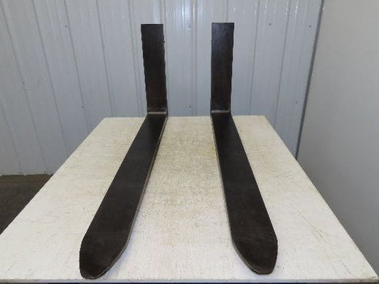 5x48" Class 2 Steel Forklift Forks Tines 16" Carriage 1-Pair