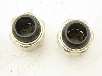 Parker W68PLP-12M-6R Prestolok Push To Connect 12mm x 3/8" BSPT Lot of 16
