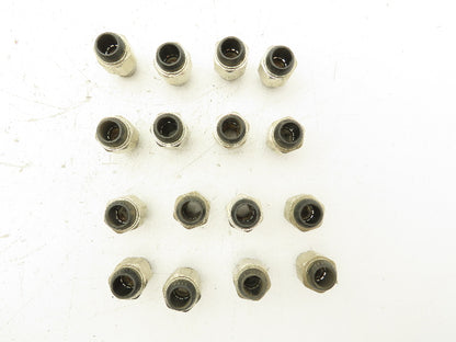 Parker W68PLP-12M-6R Prestolok Push To Connect 12mm x 3/8" BSPT Lot of 16
