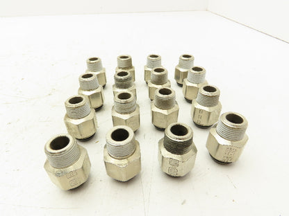 Parker W68PLP-12M-6R Prestolok Push To Connect 12mm x 3/8" BSPT Lot of 16