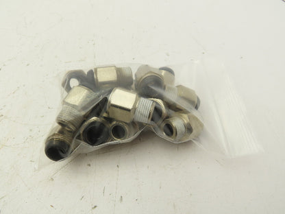 Parker W68PLP-12M-6R Prestolok Push To Connect 12mm x 3/8" BSPT Lot of 16