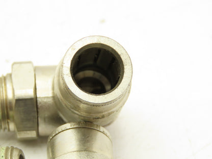 Norgren 101471238 Pneufit Swivel Male Elbow 12mm OD Tube 3/8" BSPT Lot of 6