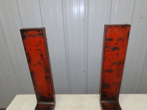 5x42" Class 2 Orange Steel Forklift Forks Tines 16" Carriage 1-Pair