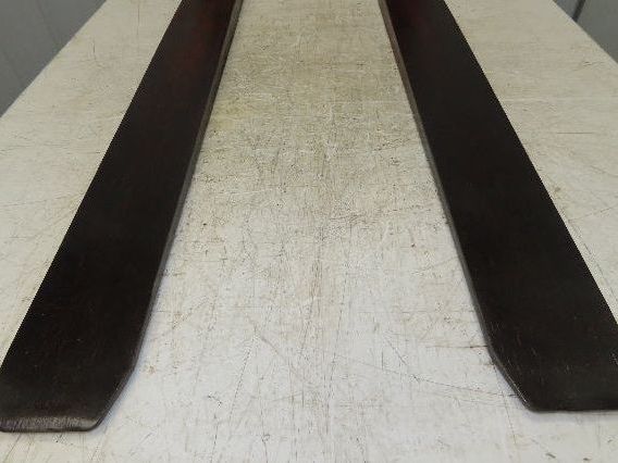 5x42" Class 2 Orange Steel Forklift Forks Tines 16" Carriage 1-Pair