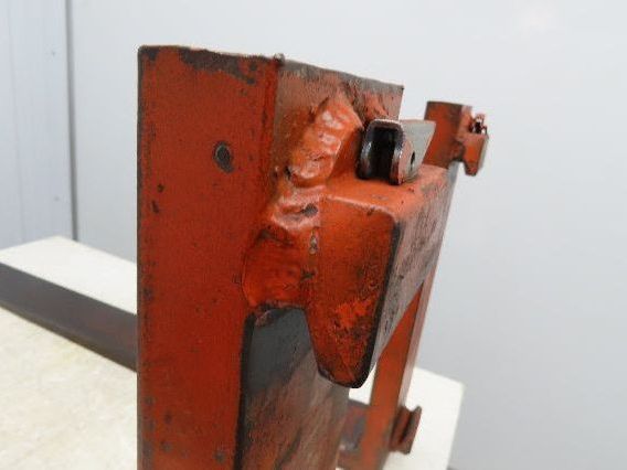 5x42" Class 2 Orange Steel Forklift Forks Tines 16" Carriage 1-Pair