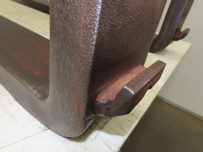5x42" Class 2 Steel Forklift Forks Tines 16" Carriage 1-Pair
