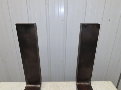 5x42" Class 2 Steel Forklift Forks Tines 16" Carriage 1-Pair