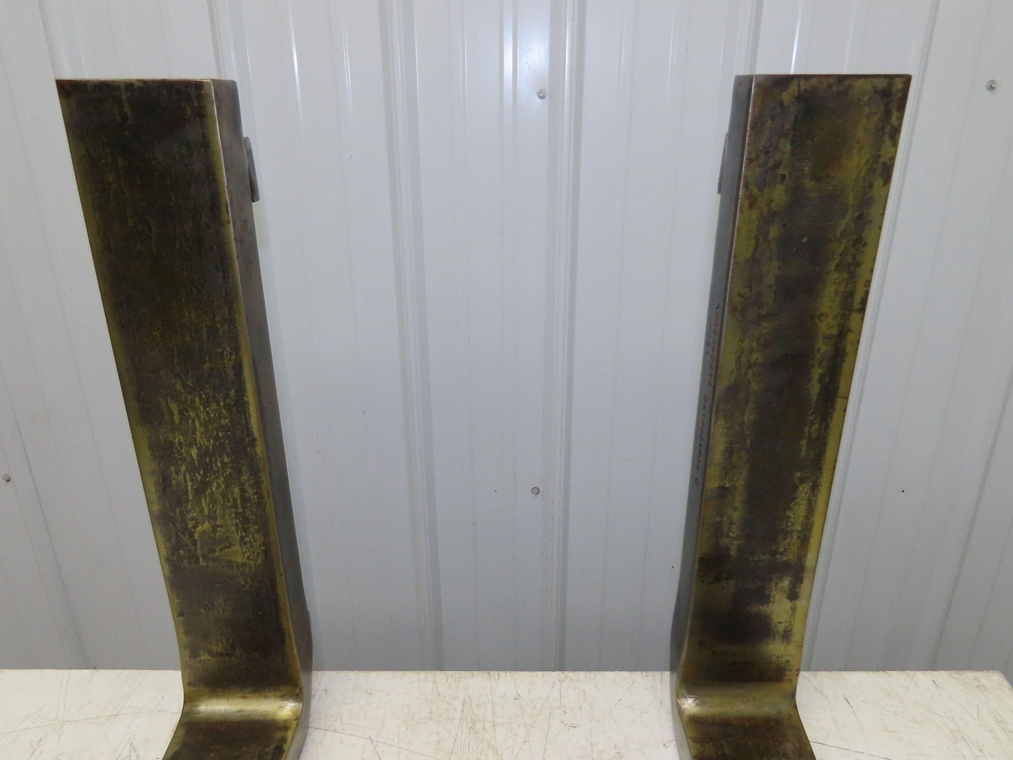 Bolzoni 4x42" Class 2 Steel Forklift Forks Tines 16" Carriage 1-Pair