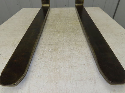 Bolzoni 4x42" Class 2 Steel Forklift Forks Tines 16" Carriage 1-Pair